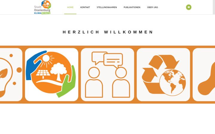 Zrzut ekranu klimabeirat-oranienburg.de