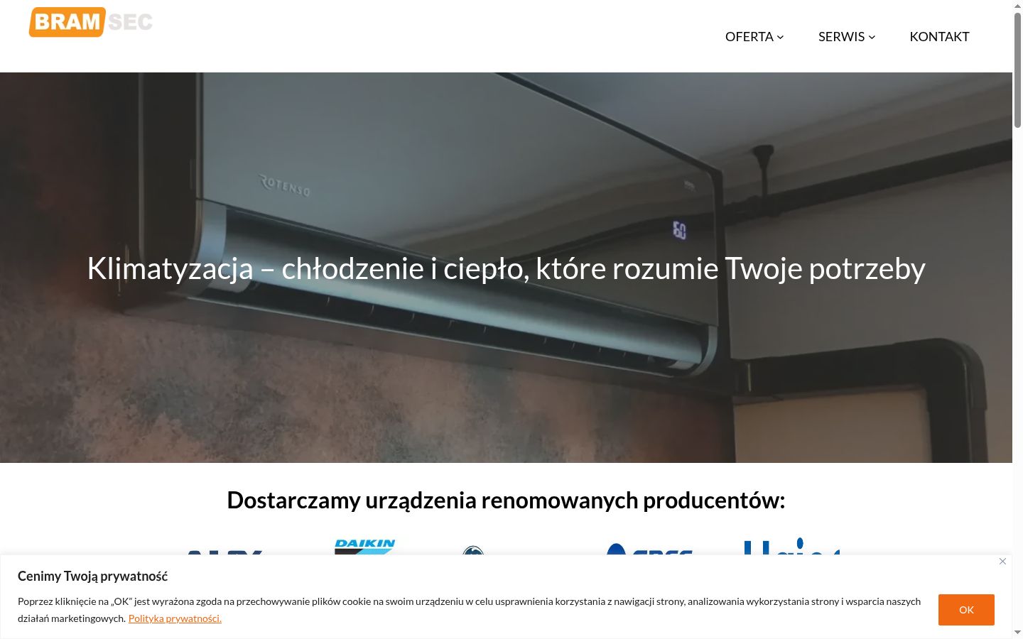 Ekrānuzņēmums ar piekrišanas baneri, kas tika rādīts pirms jebkādas mijiedarbības