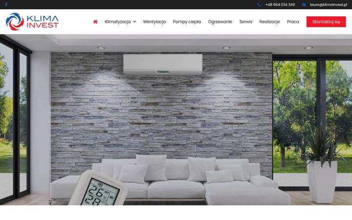 Screenshot of klimainvest.pl