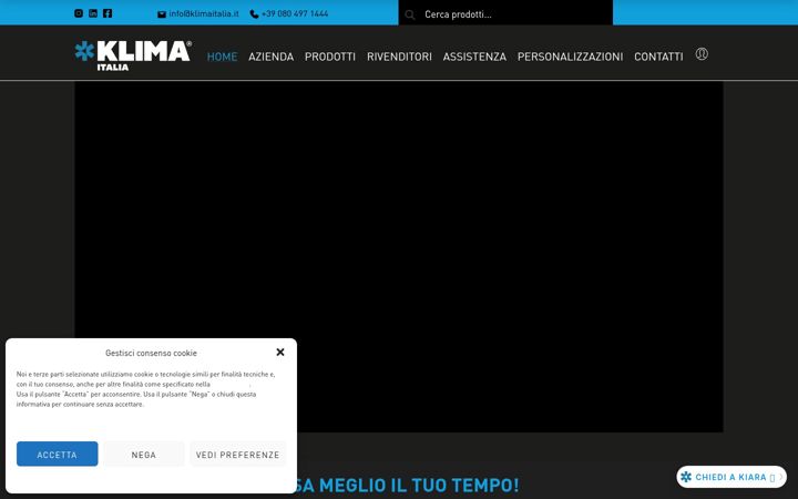 Screenshot of klimaitalia.it