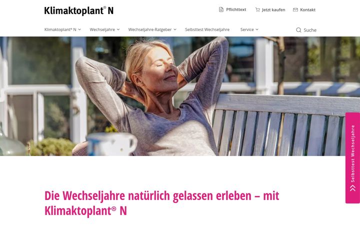 Screenshot of klimaktoplant.de