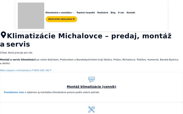 Screenshot of klimatizaciemikolux.sk