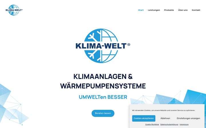 Screenshot of klimawelt.at