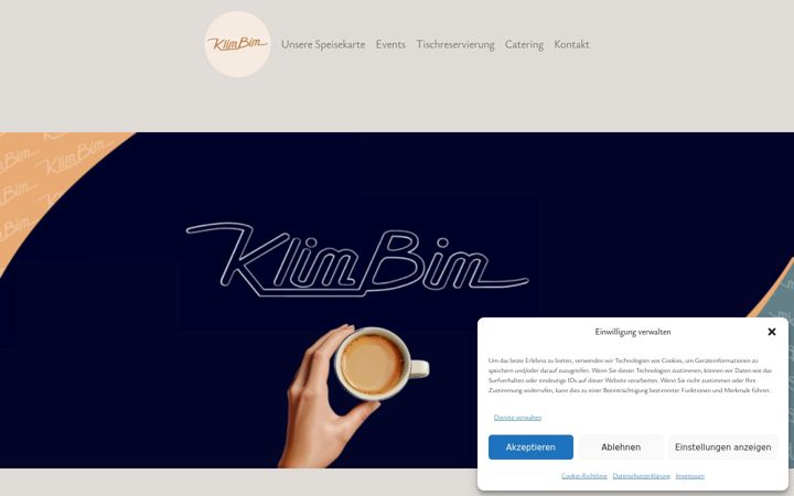 Screenshot of klimbim21.at