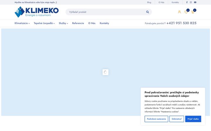 Screenshot of klimeko.sk