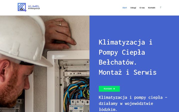 Screenshot of klimel.pl