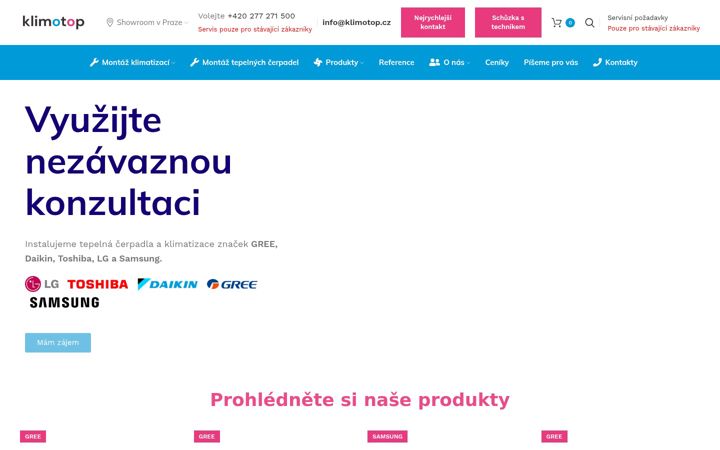 Screenshot of klimotop.cz