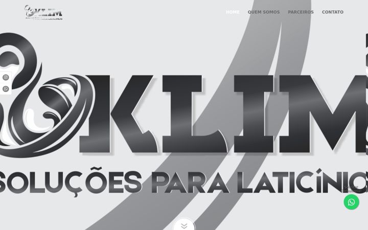 Screenshot of klimsolucoes.com.br