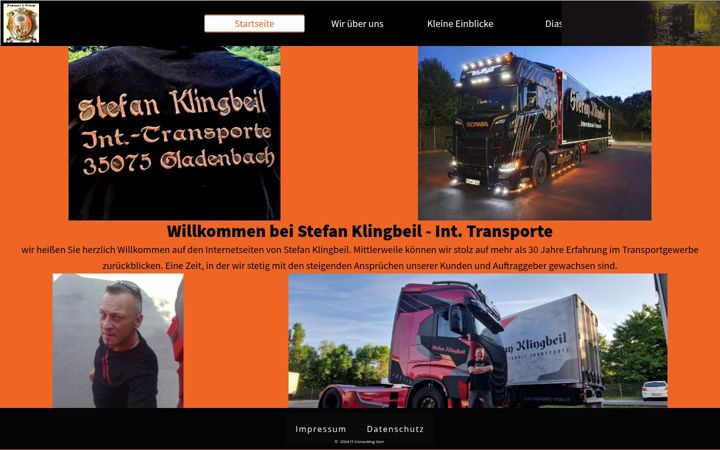 Screenshot of klingbeil-4you.de