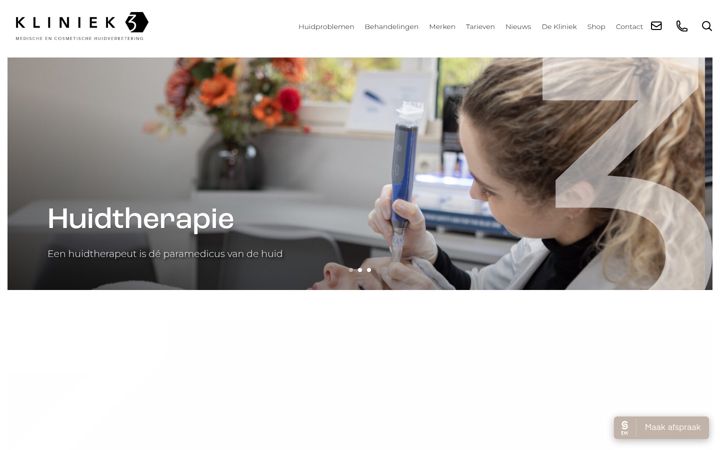 Screenshot of kliniek3.nl