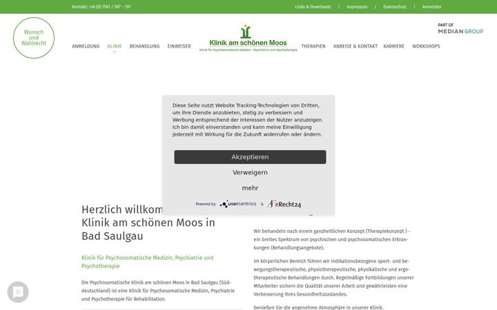 Screenshot of klinik-a-s-moos.de