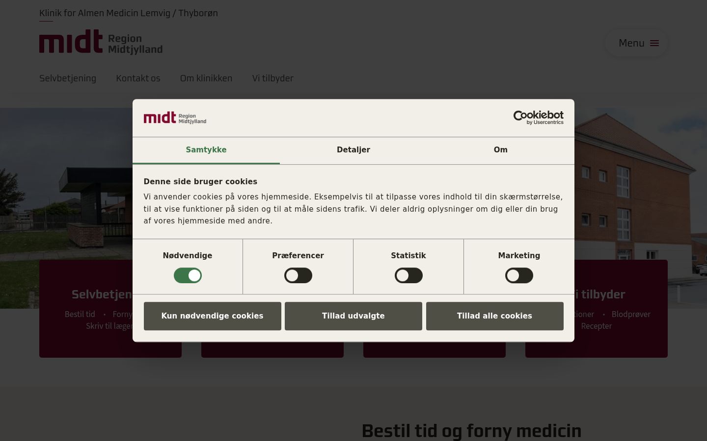 Sutikimo reklamjuostės, rodytos prieš bet kokią sąveiką, ekrano kopija