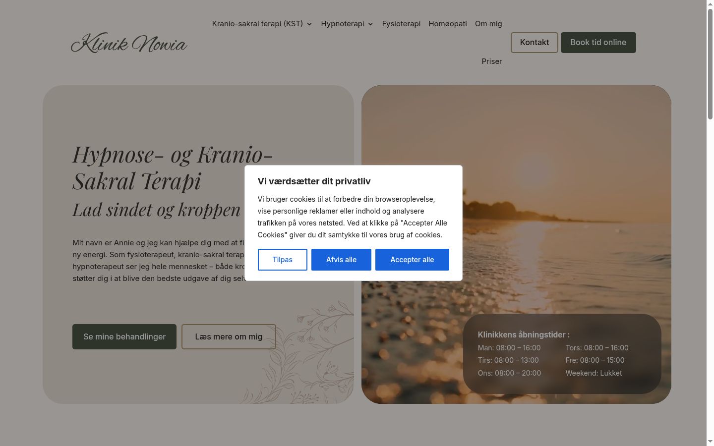 Kuvakaappaus suostumusbannerista, joka näytettiin ennen mitään vuorovaikutusta