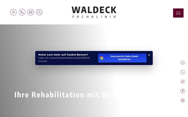 Skjermbilde av klinik-waldeck.com
