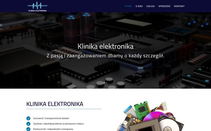Screenshot of klinika-elektronika.pl