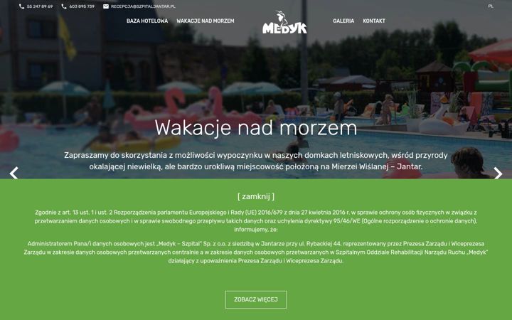 Screenshot di klinika-medyk.pl