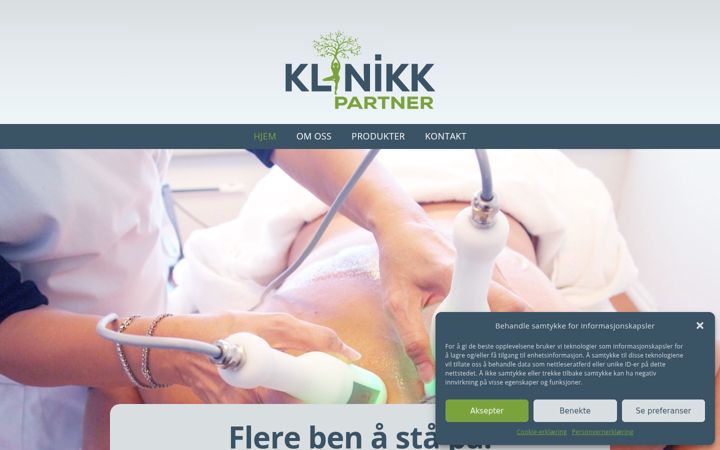 Screenshot of klinikkpartner.com