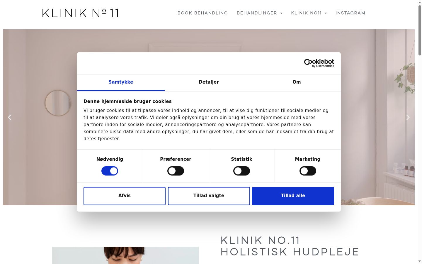 Zrzut ekranu banera zgody wyświetlanego przed jakąkolwiek interakcją