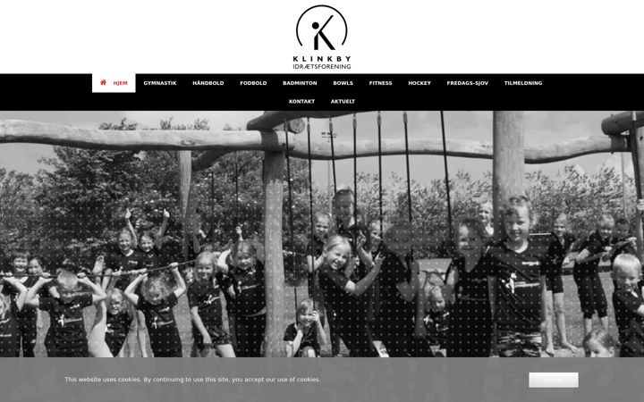 Screenshot of klinkbyif.dk