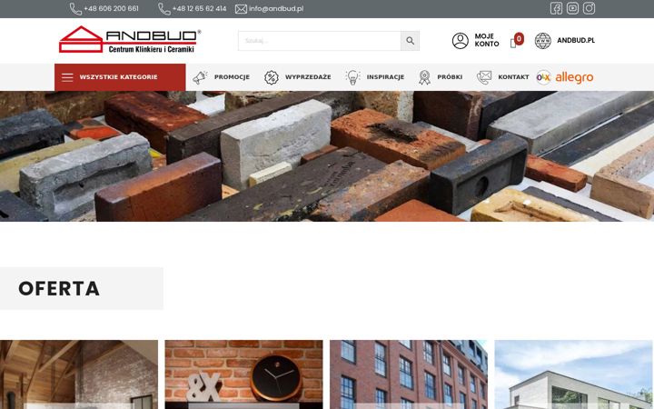 Screenshot of klinkier-sklep.pl