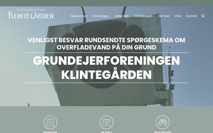 Screenshot of klintegaardsvej.dk