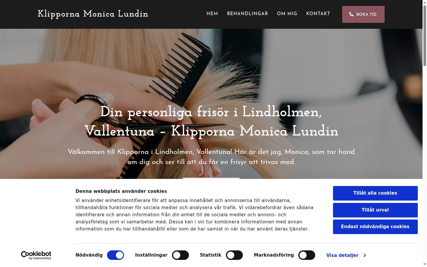 Sutikimo reklamjuostės, rodytos prieš bet kokią sąveiką, ekrano kopija