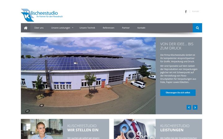 Screenshot of klischeestudio.de
