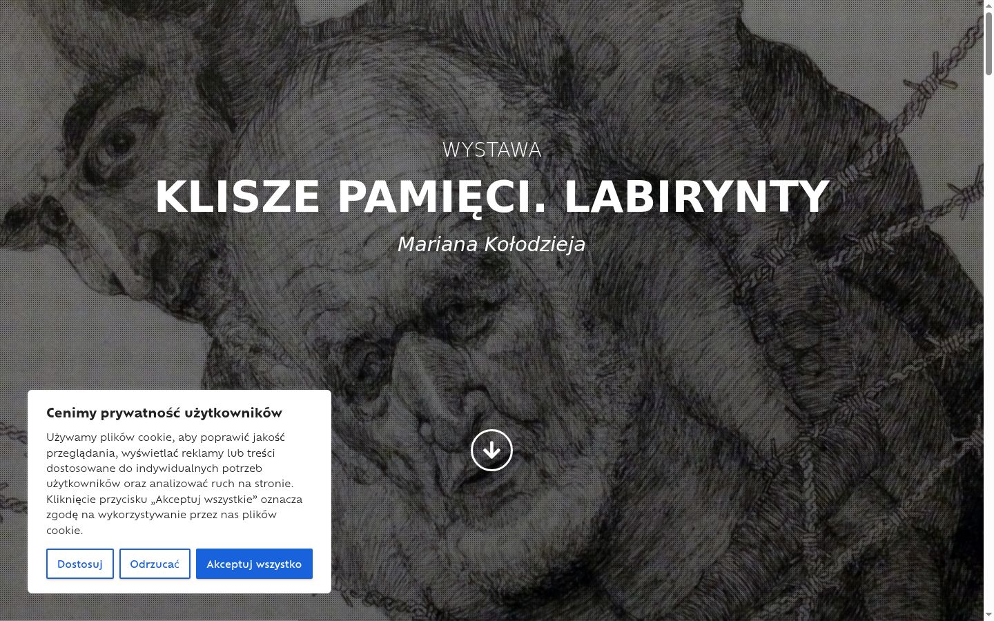 Képernyőkép a bármilyen interakció előtt megjelenő hozzájárulási bannerről