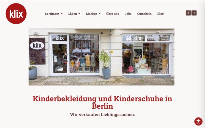 Ekrānuzņēmums no klix-berlin.de
