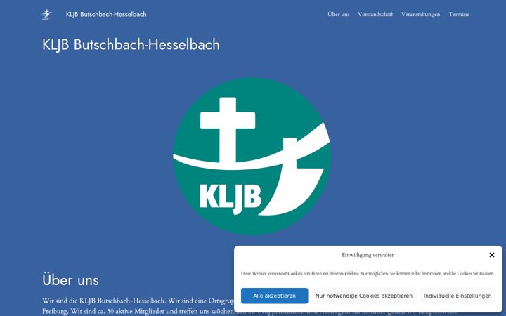 Screenshot of kljb-butschbach-hesselbach.de