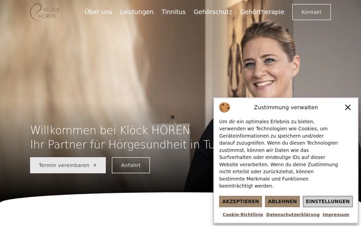 Screenshot of kloeck-hoeren.de