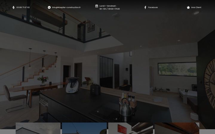 Screenshot of kloepfer-construction.fr