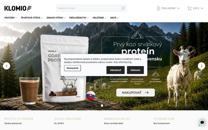 Screenshot of klomio.sk