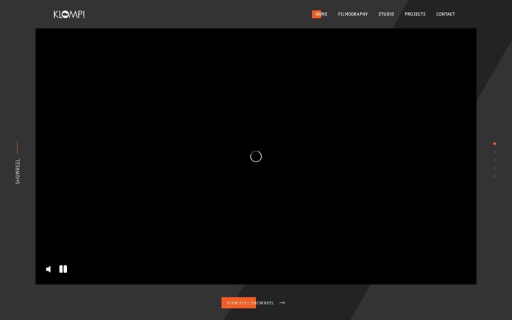 Screenshot of klompanimation.com