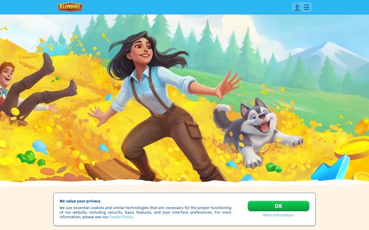 Screenshot of klondikeadventures.com