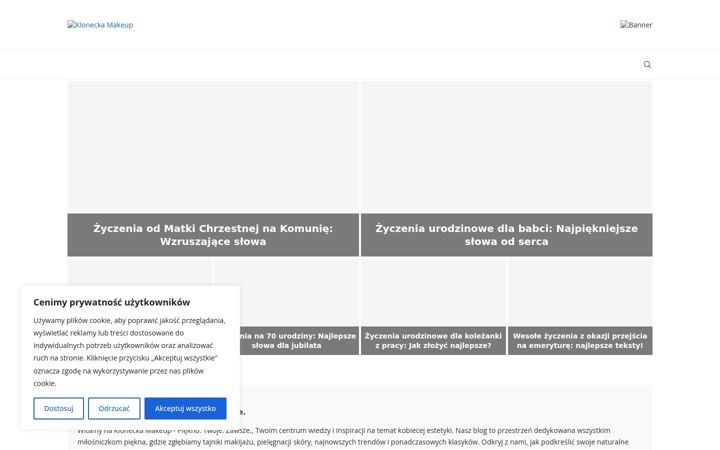 Screenshot of klonecka-makeup.pl