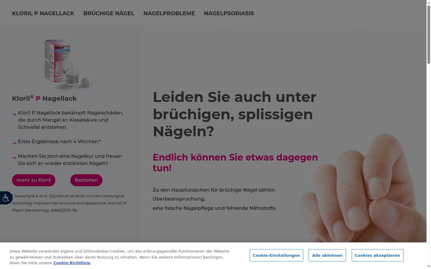 Kuvakaappaus suostumusbannerista, joka näytettiin ennen mitään vuorovaikutusta