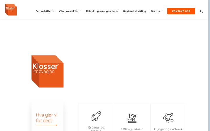 Screenshot of klosser.no
