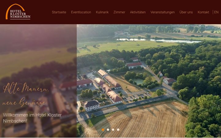 Screenshot of kloster-nimbschen.de