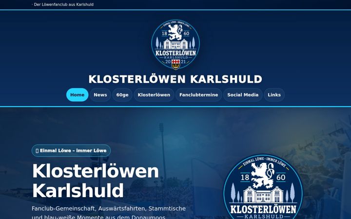 Screenshot of klosterloewen.de