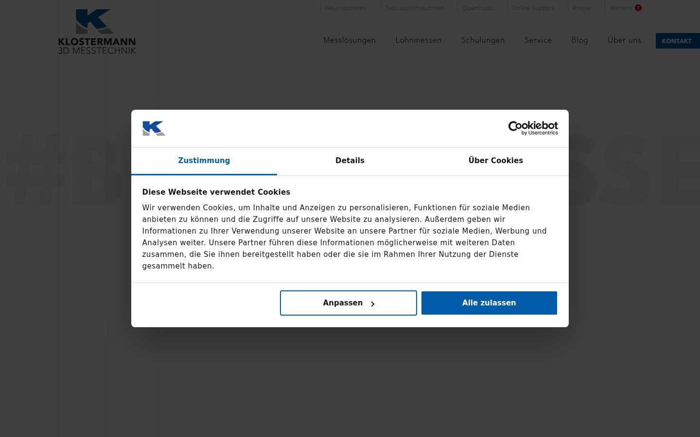 Snímek obrazovky baneru souhlasu zobrazeného před jakoukoli interakcí