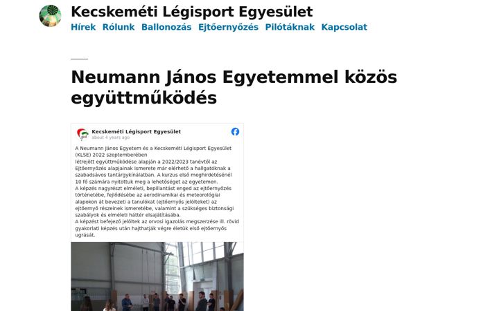 Screenshot of klse.hu