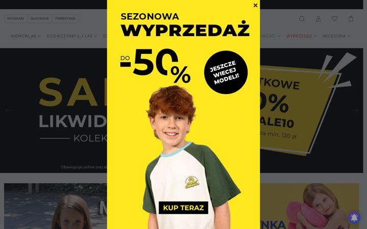 Snímek obrazovky klub51015kids.eu