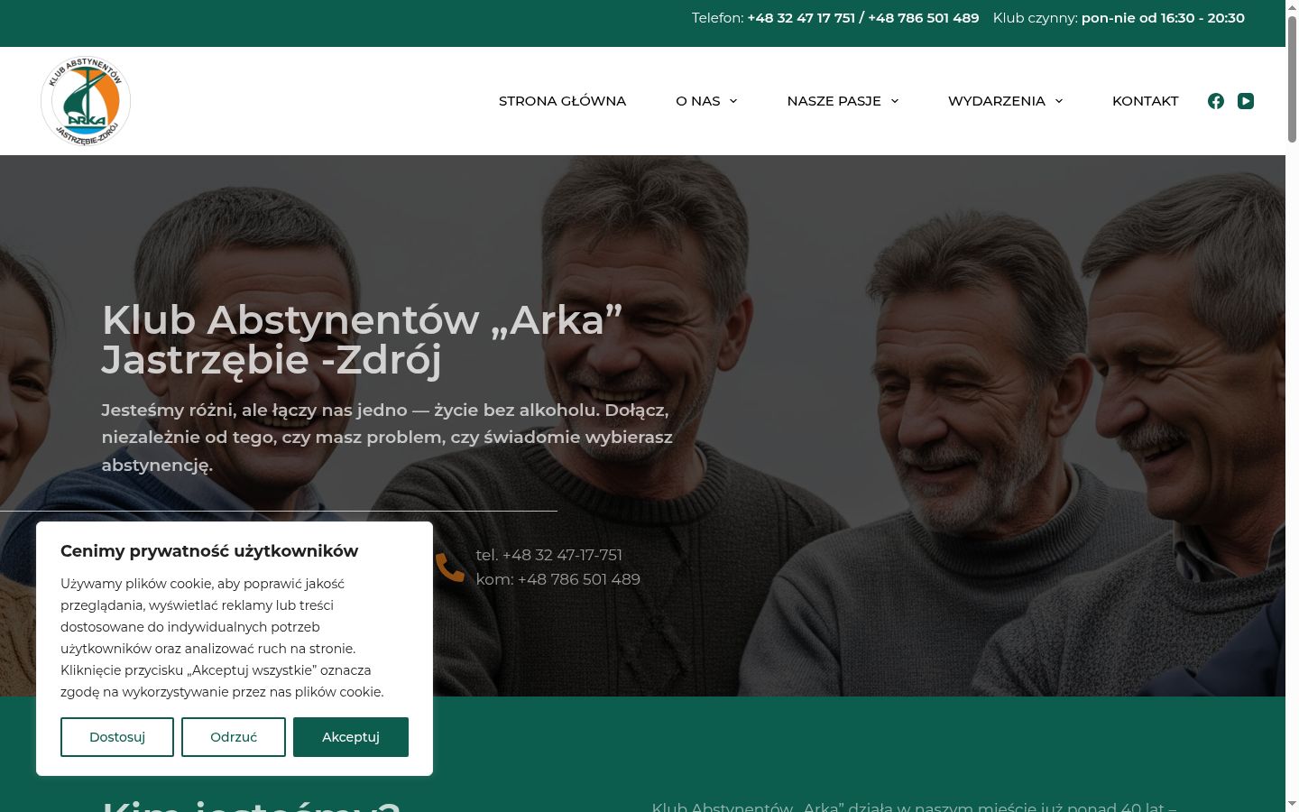 Ekrānuzņēmums ar piekrišanas baneri, kas tika rādīts pirms jebkādas mijiedarbības