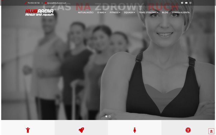 Screenshot of klubarena.pl