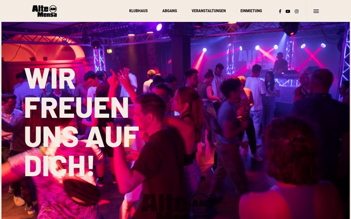 Screenshot of klubhausev.de