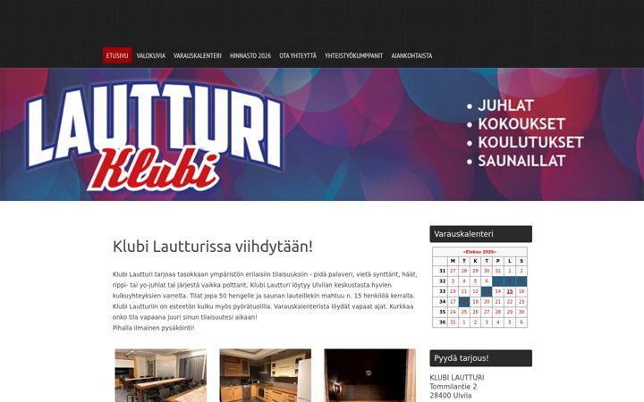 Screenshot of klubilautturi.com