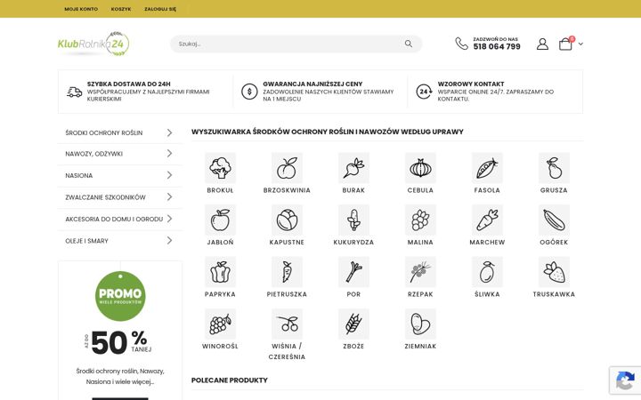 Screenshot of klubrolnika24.pl