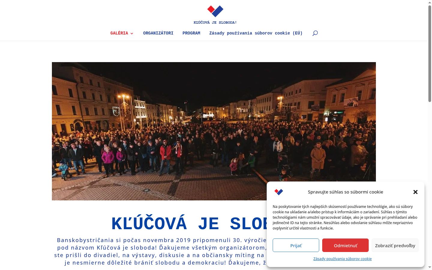 Screenshot tal-banner tal-kunsens muri qabel kwalunkwe interazzjoni