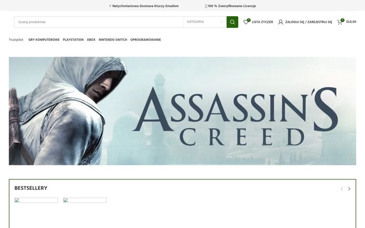 Screenshot of kluczeproduktu.pl